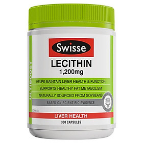 Viên uống mầm đậu nành Swisse Lecithin 1200mg