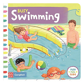 Cambell Fush Full Slide Series: Busy Swimming