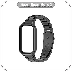 Mua Vòng thay thế Xiaomi Redmi Band 2 Mijobs kim loại bản lớn Metal Strap Plus - Hàng Nhập Khẩu
