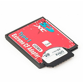 Single Slot for Micro SD / SDXC TF CF Card Type I Memory Card Reader Adapter for the Latest Recorder