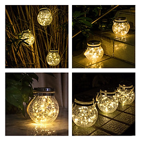Mua Đèn Led Trang Trí Ngoài Trời Chống Thấm Nước  Kiểu Dáng Thủy Tinh Có Vết Nứt  Sử Dụng Năng Lượng Mặt Trời