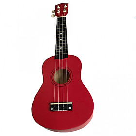 Đàn ukulele soprano size 21 màu đỏ