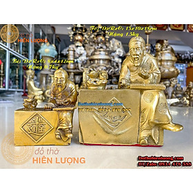 Mua Tượng Đồng Ông Quản Gia Giữ Của - Vật Phẩm Phong Thủy Chiêu Tài Tụ Lộc