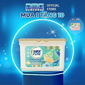 Hộp Viên Giặt Maxpure Hương Huyền Thoại 30v - TẶNG 1 dây 10 gói nước xả hương CoCo