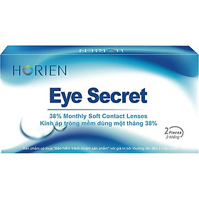 [Một cặp] Kính Áp Tròng Trong Suốt Dùng 1 Tháng Eye Secret KT1T (3.25 Độ)