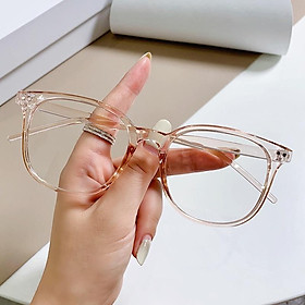 Kính thời trang mắt tròn 2 chấm góc D57
