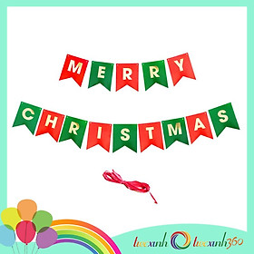 Mua Banner chữ Merry Christmas trang trí Noel