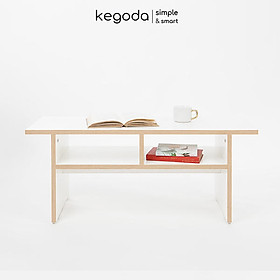 Mua Kệ Hộp Chữ Nhật Màu Trắng Viền Vân Gỗ Handi Thương Hiệu KEGODA Kích Thước 60x30x32.8cm