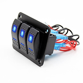 Công Tắc Chuyển Đổi LED Dành Cho Xe Tải (3 Công Tắc)
