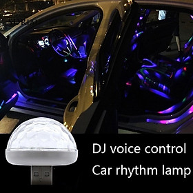 Đèn LED sân khấu mini kết nối cổng USB chuyên dụng cho trang trí nội thất ô tô