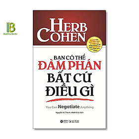 Hình ảnh Bạn Có Thể Đàm Phán Bất Cứ Điều Gì ( Tặng Bookmark Sáng Tạo )