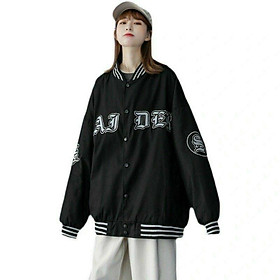 Áo Khoác Dù Bomber Bóng Chày Nam Nữ Ulzzang Form Rộng Raider Khoác Dù 2 Lớp Unisex