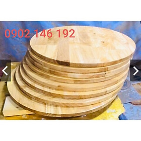 Mua BÀN TRÒN GỖ CAO SU
