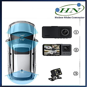 Mua Camera Hành Trình Xe Hơi 1080P 3 Mắt S10 không wifi và 3 mắt plus có wifi