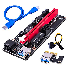 Ver009S 1x to 16x graphics expansion USB adapter card, 60cm USB 3.0