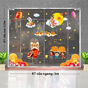 Mua DECAL TRANG TRÍ TRUNG THU 2023  COMBO SỐ 20