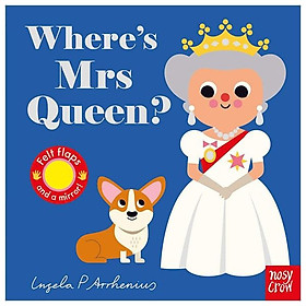 Where's Mrs Queen? (Felt Flaps) - Grantham Book Services