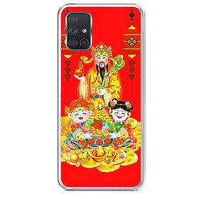 Ốp lưng điện thoại Samsung Galaxy A71 - Silicon dẻo - 0118 THANTAI06 - Hàng Chính Hãng