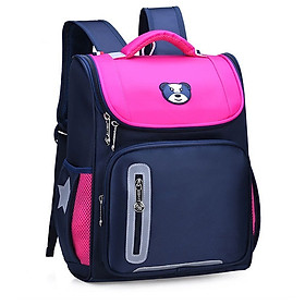 Balo học sinh dáng hộp hình gấu sm baby