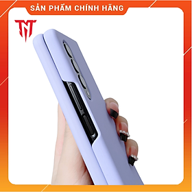 Mua Ốp Điện Thoại Silicon Dẻo Phối Vải Flannel Bảo Vệ Cho điện thoại Samsung Galaxy Z Fold 4 3 5G- hàng nhập khẩu