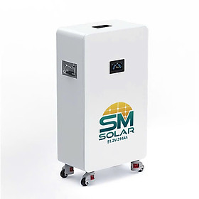 Pin LƯU TRỮ 16KW SM SOLAR 314AH 51.2V-16.2kW ( GIÁ TẠI CTY 36TR)