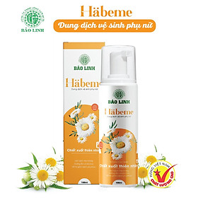 Dung dịch vệ sinh phụ nữ Habeme dạng tạo bọt - 100ml