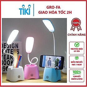 Mua  ĐÈN LED  Đèn bàn học sinh 3 chế độ sáng  có ngăn để bút và khe để điện thoại -Hàng chính hãng (Giao màu ngẫu nhiên)