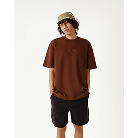 Áo thun tay ngắn nam S.Café gắn icon Form Loose - RT 10S25TSS008 | ROUTINE CÀ MAU