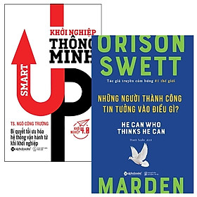 Hình ảnh Combo Khởi Nghiệp Thông Minh + Những Người Thành Công Tin Tưởng Vào Điều Gì? (Bộ 2 Cuốn)