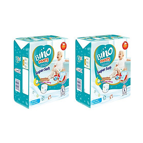 2 Gói Tã Quần Bino L54
