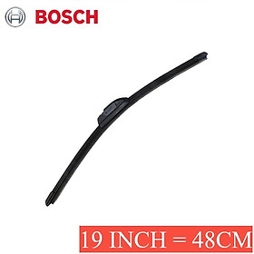 Thanh cần gạt nước mưa xe hơi xương mềm thương hiệu cao cấp Bosch - Kích thước từ 14 inch đến 26 inch - Hàng Nhập Khẩu