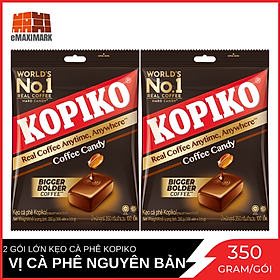 Combo 2 Gói Lớn Kẹo Cà Phê Kopiko Gói 350g X2