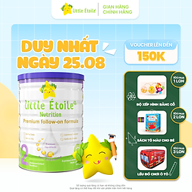 Sữa bột ngôi sao nhỏ Little Étoile số 2 (6-12 tháng) 800g