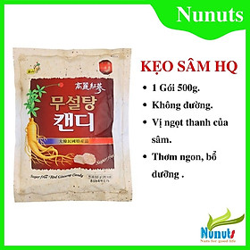 Kẹo sâm hàn quốc không đường gói 500g