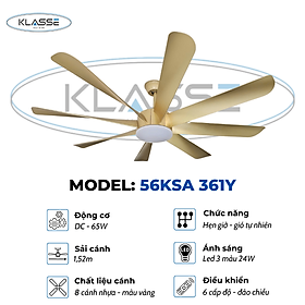 Mua Quạt trần một đèn Klasse 56KSA 361V Hàng chính hãng