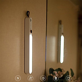 Stick-on Anywhere Portable Light Wireless LED under Cabinet Lights Motion Sensor Night Light Rechargeable Magnetic Tap Lights