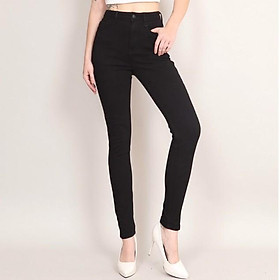 Quần Jean Nữ Skinny lưng cao co giãn trơn Nhiều Màu CT JEANS