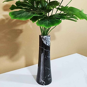 Mua Lọ cắm hoa bằng đá tự nhiên - Mã BHD05 - Đá Đen Ý