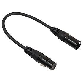 Microphone Lead / Mic Cable / XLR Patch Lead Male to Female  1ft