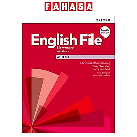 English File 4th Edition: Elementary: Workbook With Key