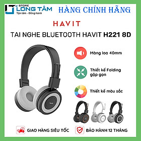Tai Nghe Bluetooth Havit HV H2218d - Hàng chính hãng - Giá rẻ 