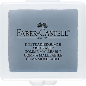 127220-Gôm Đất Sét Màu Xám Hôp Nhựa-Faber-Castell