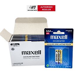 Mua Hộp 20 Viên Pin AA / AAA Maxell Alkaline 1 5V - Hàng chính hãng