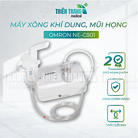 MÁY XÔNG KHÍ DUNG, MŨI HỌNG OMRON NE-C801 Thiên Trang Medical