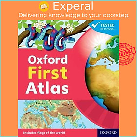 Sách - Oxford First Atlas by Dr Patrick Wiegand (UK edition, hardcover)