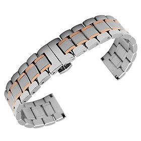 Dây đeo đồng hồ thép không gỉ đúc đặc Size 18 - 20 - 22mm nhiều màu