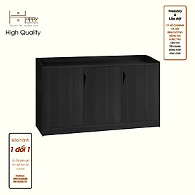 [Happy Home Furniture] WINNI, Tủ lưu trữ 3 cánh mở, 140cm x 40cm x 80cm ( DxRxC), TCM_151