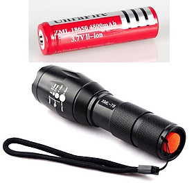 Mua Đèn Pin Police T6 AD68 Có Bộ Sạc Và Pin Sạc - GDHN Loại Tốt