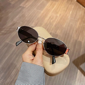 Kính râm thời trang nam nữ dáng bầu cao cấp + Tặng phụ kiện cao cấp