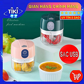 Mua Xay Hành Tỏi Ớt Mini   Xay Đồ Đa Năng Xay Đồ Ăn Dặm Cho Bé - Dung tích 250ml